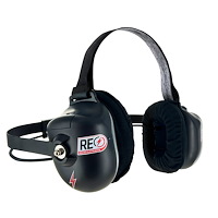 RE-58-BT Bluetooth Platinum Scanner Headphones [Black]
