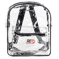 WTOTE Backpack [Clear With Black Trim]
