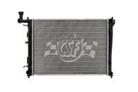 OE-Style 1-Row Radiator, Fits Select Hyundai