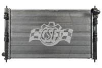 OE-Style 1-Row Radiator, Fits Select Mitsubishi