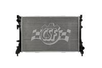 OE-Style 1-Row Radiator, Fiat 500