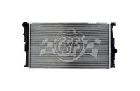 OE-Style 1-Row Radiator, Fits Select BMW