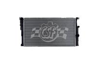 OE-Style 1-Row Radiator, Fits Select BMW