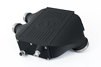 F8X M3/M4/M2 Comp Top Mount Charge-Air-Cooler, Crinkle Black Finish