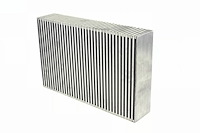 High-Performance Bar & Plate Intercooler Core, 22"L x 14"H x 4.50"W, Vertical Flow, Universal Core