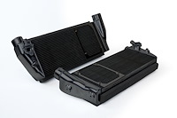 Ferrari 488/Pista/F8 Twin Intercooler Set, Thermal Dispersion Black