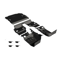B1009715-BLK1-AA Replacement Flooring System for 2011-2018 Jeep Wrangler JK 2DR [Mesa Smoke]