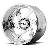 MO400 Series Polished Right Wheels Size: 22'' x 10''