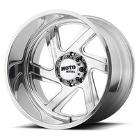 MO400 Series Polished Right Wheels Size: 22'' x 12''