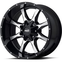 Moto Metal Series MO970 Gloss Black w/Machined Face 17" x 9" Wheel
