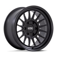 KM447MX18906812N KM447 IMPACT FORGED MONOBLOCK Wheel [Size: 18"x9"] Satin Black Finish