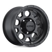KM52257060706N KM522 ENDURO Wheel [Size: 15"x7"] Matte Black Finish