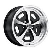 AMERICAN RACING VN501 GLOSS BLACK MACHINED 17 x 9 5x4.5 0 5.00