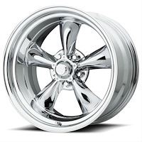 Torq Thrust II Wheel 17"x8" 5 x 120.65 mm Bolt Pattern 4.81 in. Backspacing [Chrome]