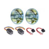 7" Round Vision Plus Halogen Conversion SAE/DOT Headlamp Kit