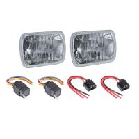 7" x 6" Rectangle Vision Plus Halogen Conversion SAE/DOT Headlamp Kit