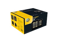 Black Magic Series Flood LED Cube Light Kit, 3.200 in. Diameter, Surface-Mount