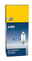 BULB 6480 24V 18W SV8.5-8 T4.625 15X43MM