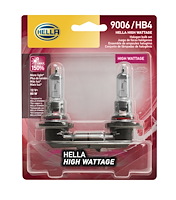 9006 Halogen High Wattage Light Bulb, Twin Pack [80W]