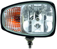 Combination Headlight, Right/Passenger Side [Halogen]