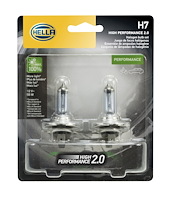 H7 High Performance Halogen Light Bulb, Twin Pack