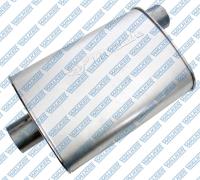 Hush Thrush Super Turbo Muffler In/Out: 2-1/2"