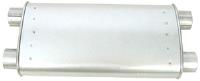 Thrush Turbo Muffler Dual In/Dual Out: 2.5"