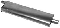 Walker Quiet-Flow Direct Fit Exhaust Muffler for 1955-1964 Chevrolet Biscayne, Bel Air, Impala [Aluminized]