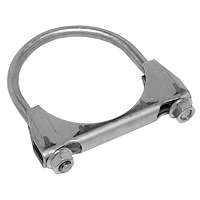 Stainless Steel U-Clamp 3" Diameter