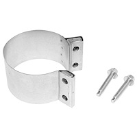 Exhaust BAND CLAMP-ALUMINIZED