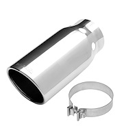 Universal Exhaust Tip Slant Cut