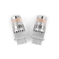 3137A Eco Series T10 LED Bulb, Amber, Pair