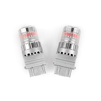 3137R Eco Series T10 LED Bulb, Red, Pair