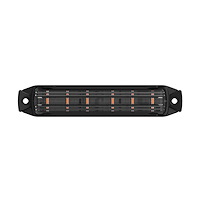 BB6010A BUILTBRIGHT Work Bar Strobe4, 4 in. LED Strobe Light, Amber