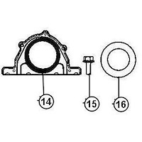 Rear Main Seal & Retainer 5.7L/6.1L Hemi