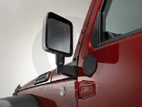 Mirror Relocation Brackets 2007-13 Jeep Wrangler 2-Door/4-Door