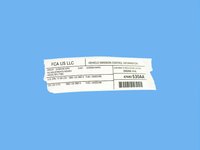 VEHICLE EMISSION LABEL