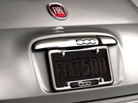 License Plate Frame 2013 Fiat 500 Cabrio/Coupe