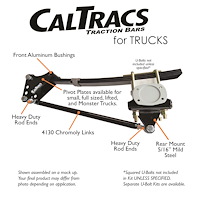 5420 Traction Bars, 2003-2009 Dodge Ram 1500 2WD