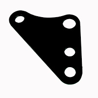 PL-0522 HD Pivot Plates, 2 Hole, Caltracs