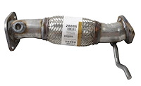 28886 Prebent Exhaust Pipe; 2010-2013 Kia Forte