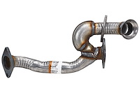 28923 Prebent Exhaust Pipe; 2007-2010 Ford Edge Front, 2008-2015 Mazda CX-9, 2007-2010 Lincoln MKX