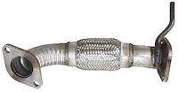 28933 Exhaust Pipe; 2015-2019 Hyundai Sonata Front, 2016-2020 Kia Optima Front
