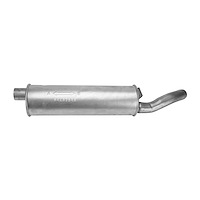 3263 Muffler - Challenge; 1987-1990 Chrysler LeBaron Rear, 1987-1988 Plymouth Reliant Rear, Dodge Aries Rear
