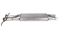 40287 Muffler - Welded Assembly - Challenge; 2013-2019 Ford Police Interceptor Utility Front