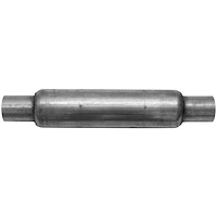 421211S Resonator - Enforcer Turbopack; 2.000 In. Inlet; C/C Config.; 12.000 In. Body; 18.000 In. OAL