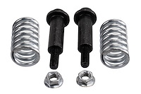 4939 Exhaust Spring Bolt Kit; 2017-2023 Subaru Crosstrek Converter To Resonator, Impreza Converter To Resonator