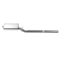 58551 Prebent Exhaust Pipe; 2010-2017 Chevrolet Equinox, 2010-2017 GMC Terrain