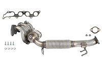 641637 Federal/EPA Catalytic Converter - Direct Fit w/ Integrated Manifold; Fits Select Ford