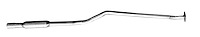 88162 Prebent Exhaust Pipe; 2014-2019 Mazda 6